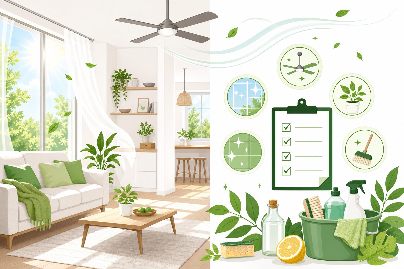 Summer Deep Cleaning Guide for Lakewood CO - Organic Maids